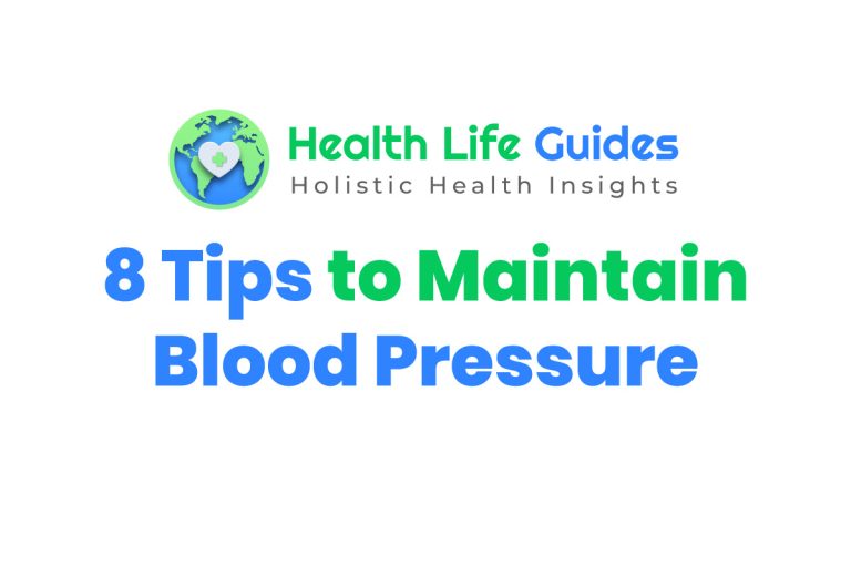 8 Tips to Maintain Blood Pressure